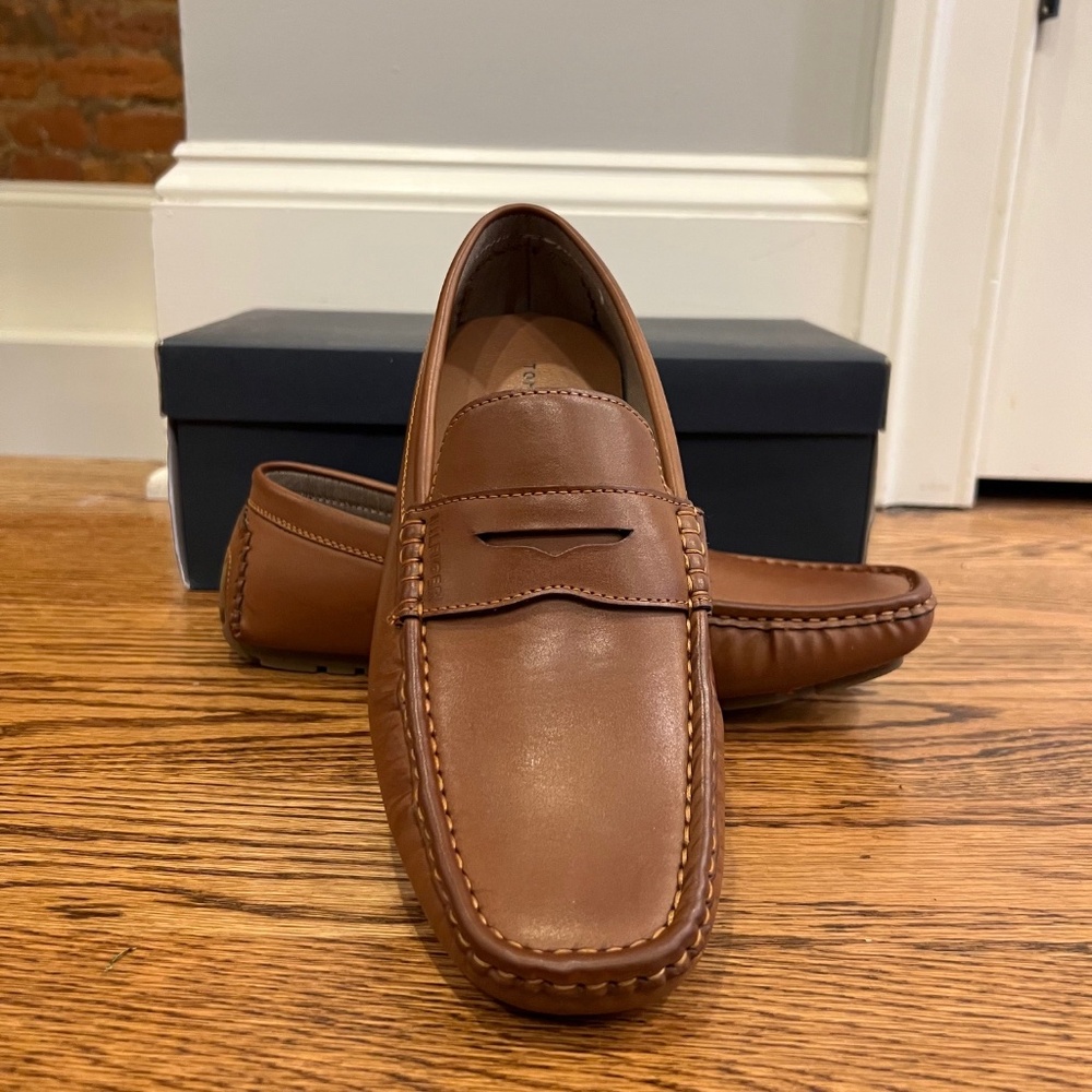 Tommy Hilfiger Men's Brown Amile Loafers